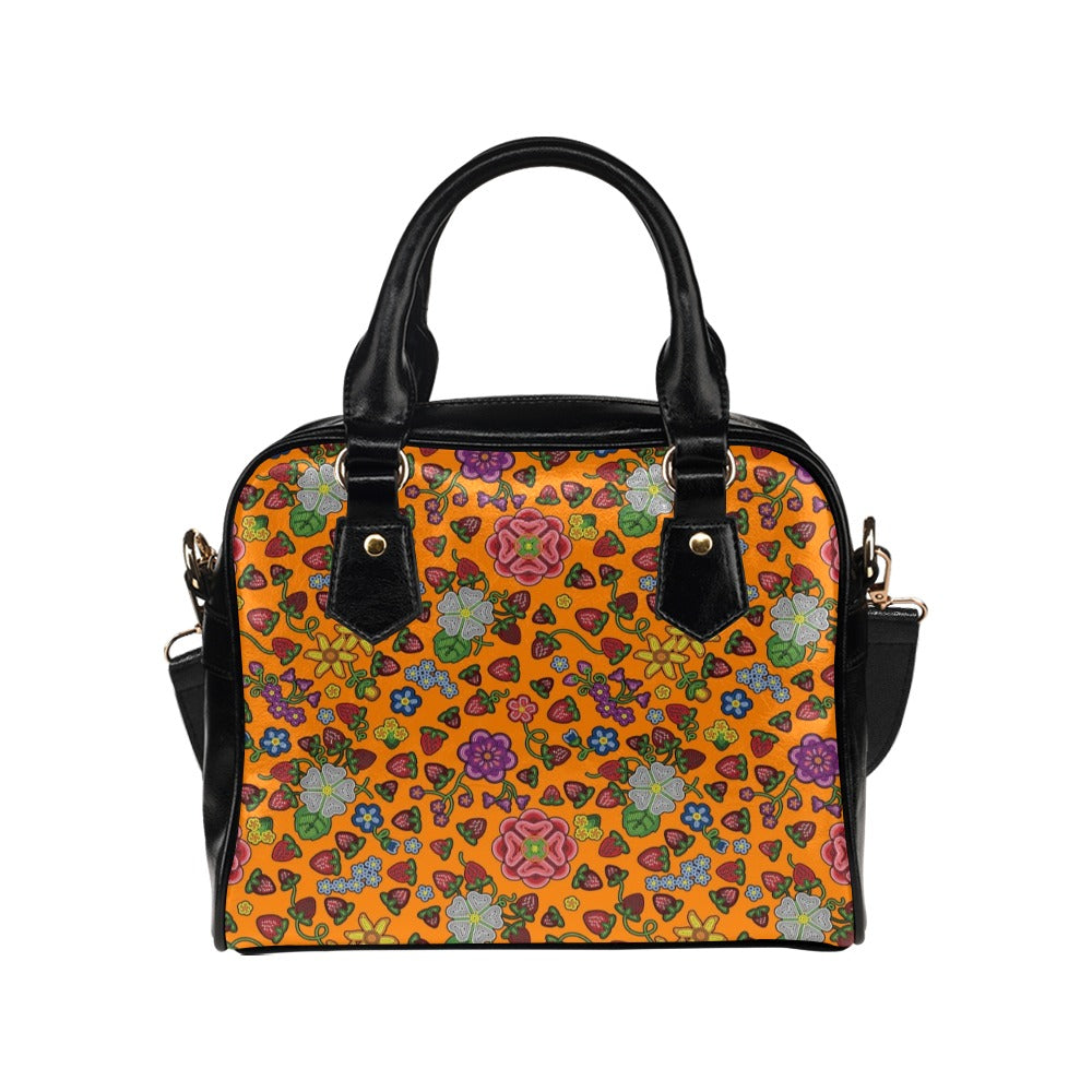 Berry Pop Carrot Shoulder Handbag