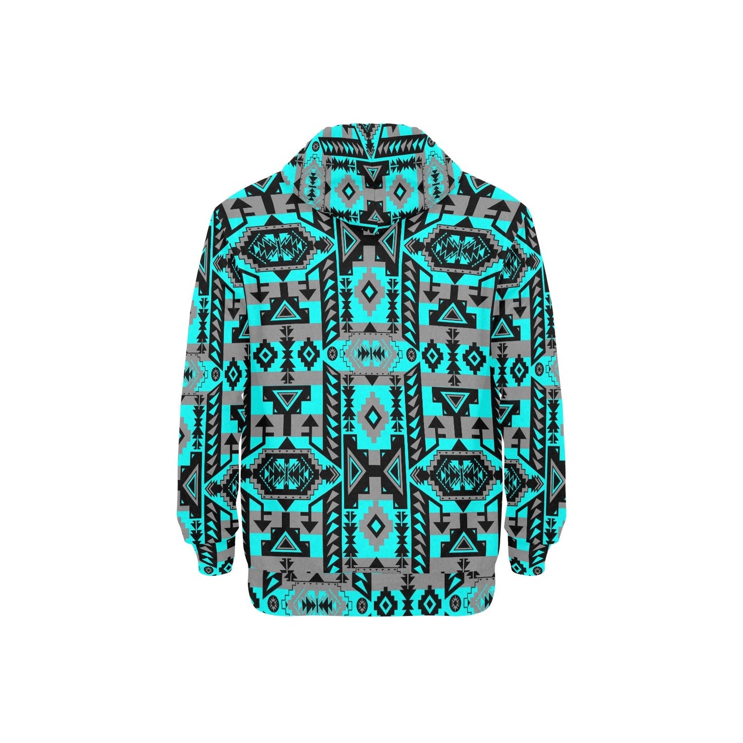 Chiefs Mountain Sky Men's Long Sleeve Fleece Hoodie