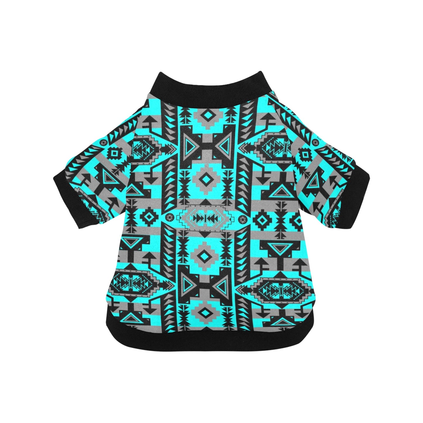 Chiefs Mountain Sky Pet Dog Round Neck Shirt