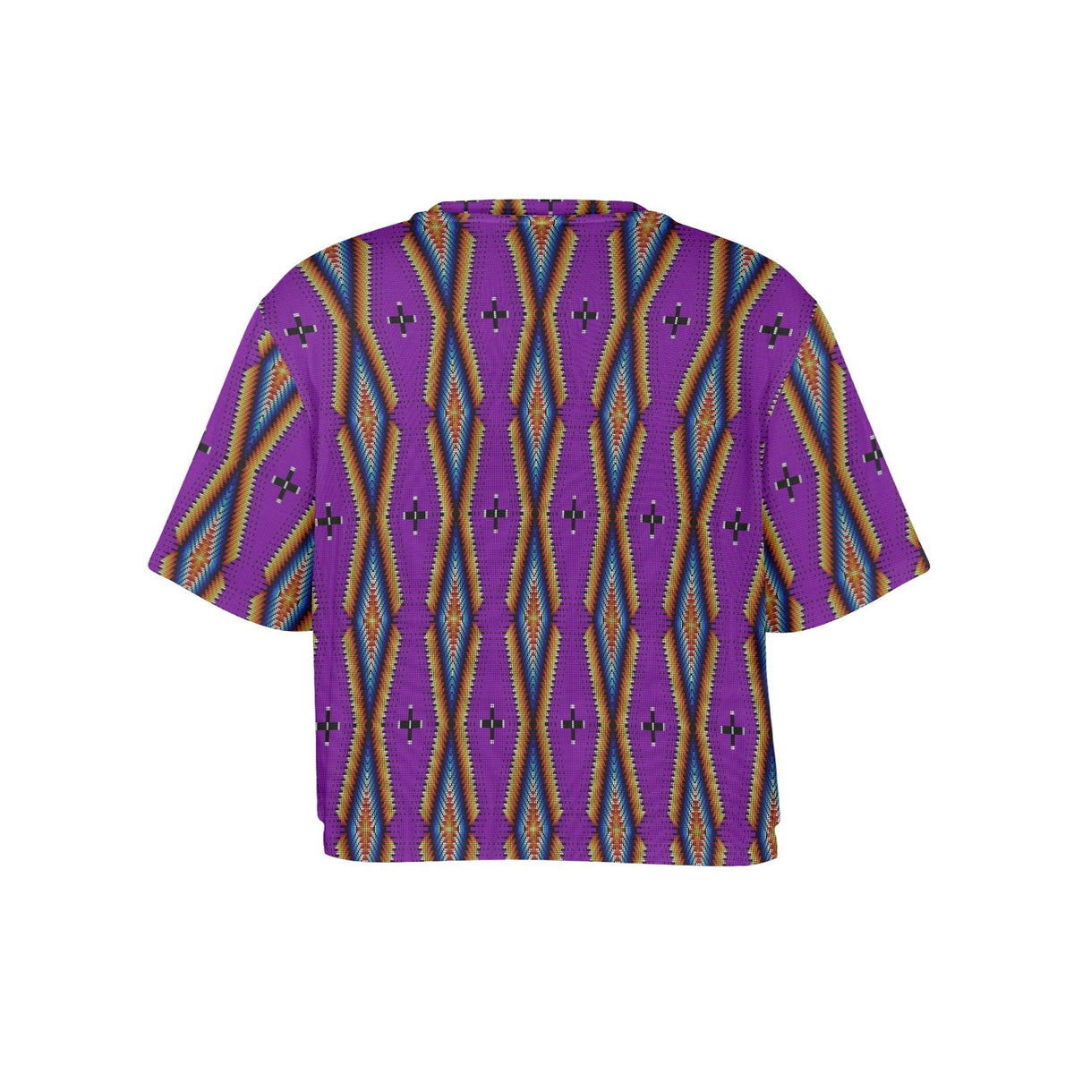 Diamond in the Bluff Purple Crop Top