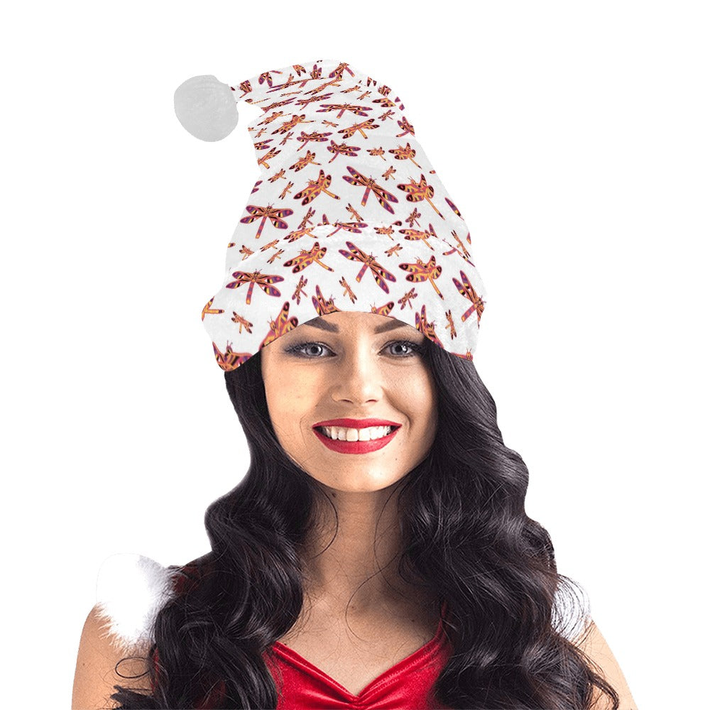 Gathering White Santa Hat