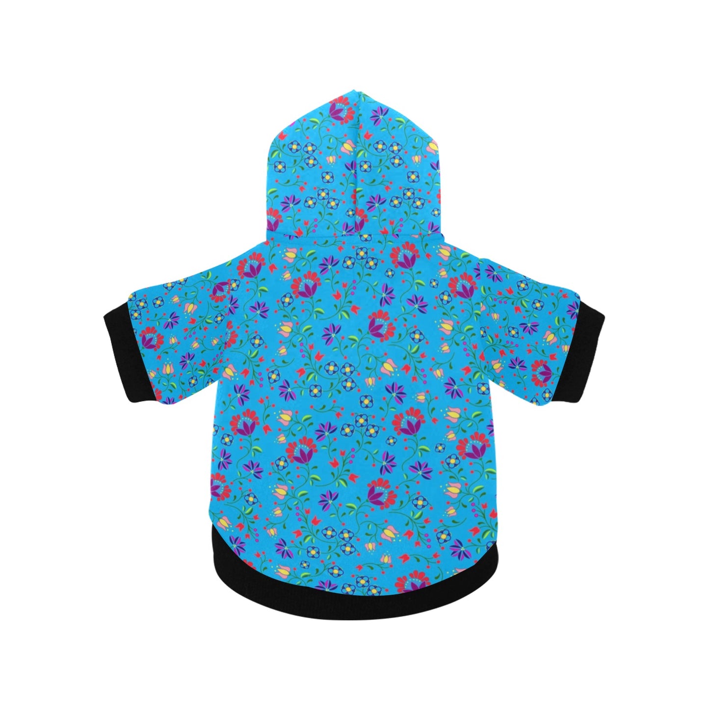 Fleur Indigine Ciel Pet Dog Hoodie