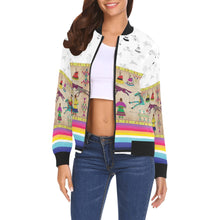 Load image into Gallery viewer, Ledger Village Clay Bomber Jacket for Women
