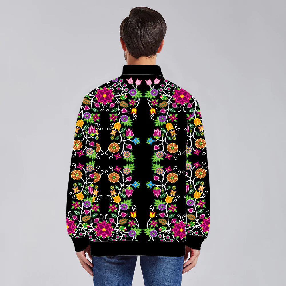 Floral Beadwork Youth Lightweight Jacket