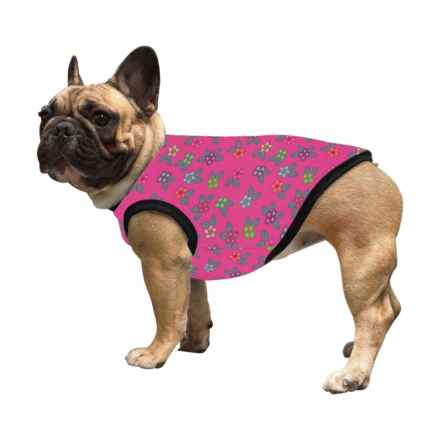 Berry Flowers Pet Tank Top