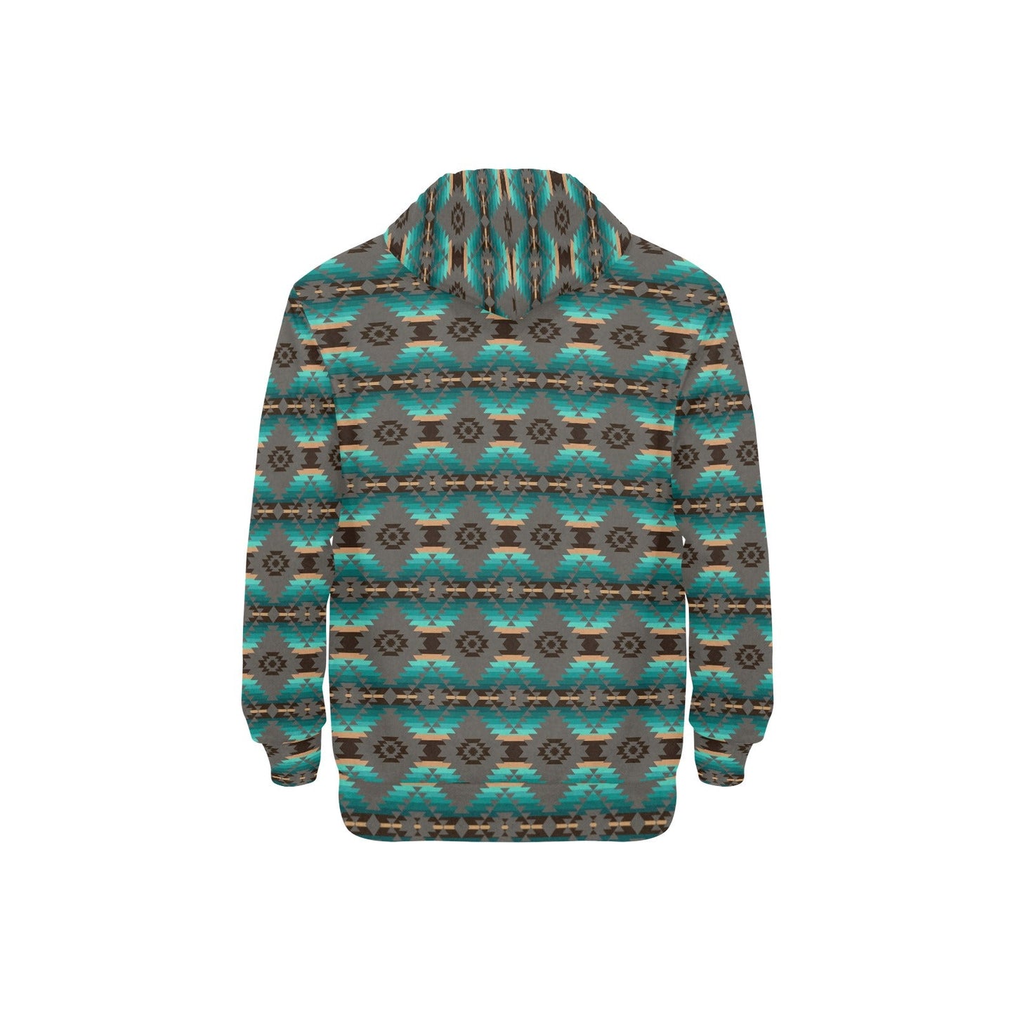 Cree Confederacy Men's Long Sleeve Fleece Hoodie