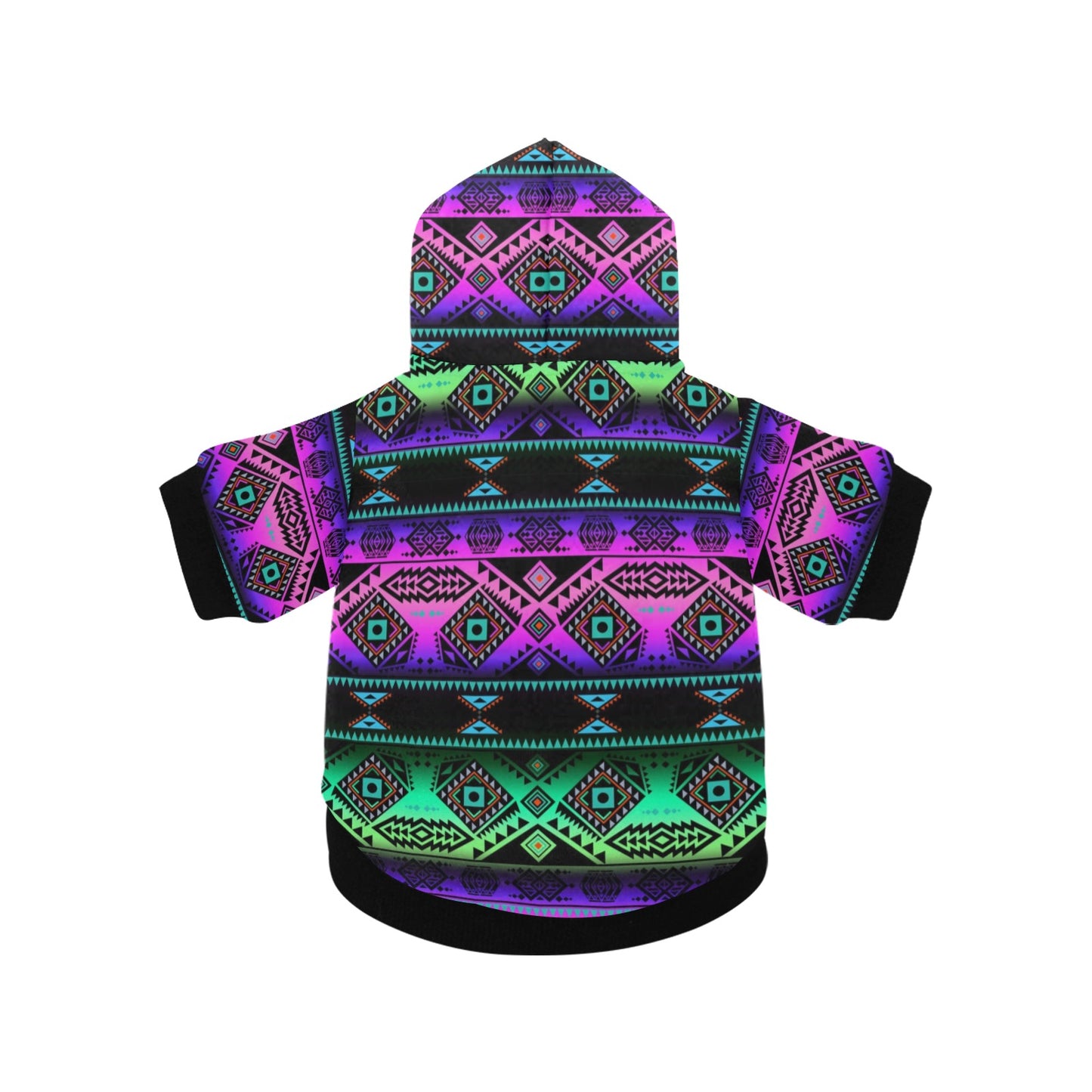 California Coast Sunrise Pet Dog Hoodie