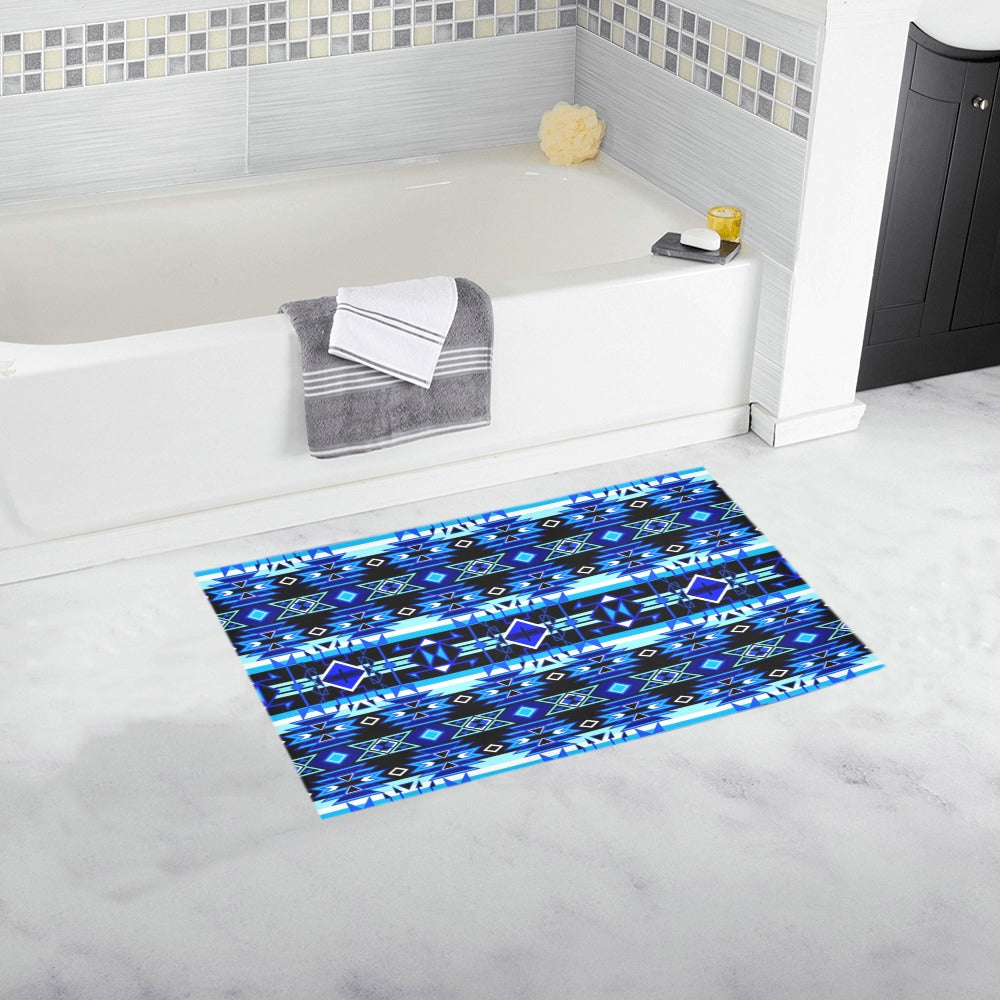 Force of Nature Winter Night Bath Rug 16''x 28''