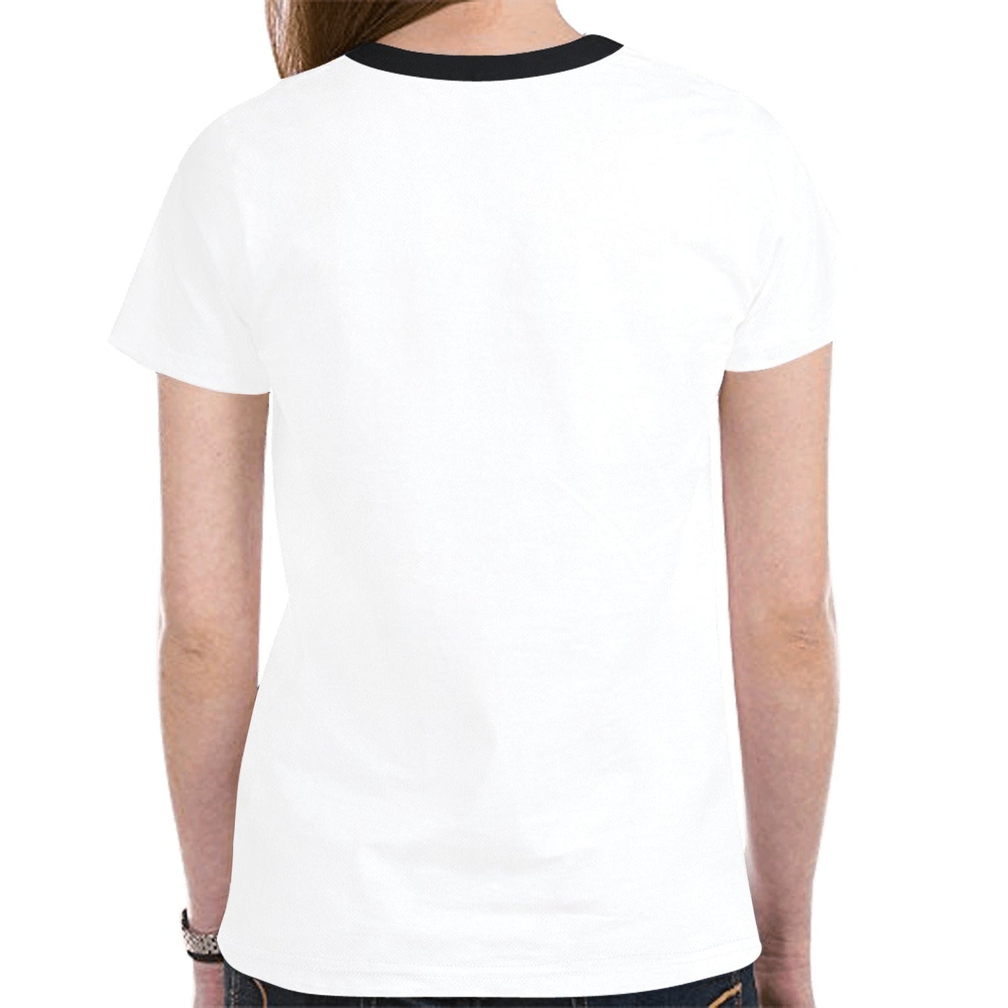 Floral Beaver Spirit Guide White Tee