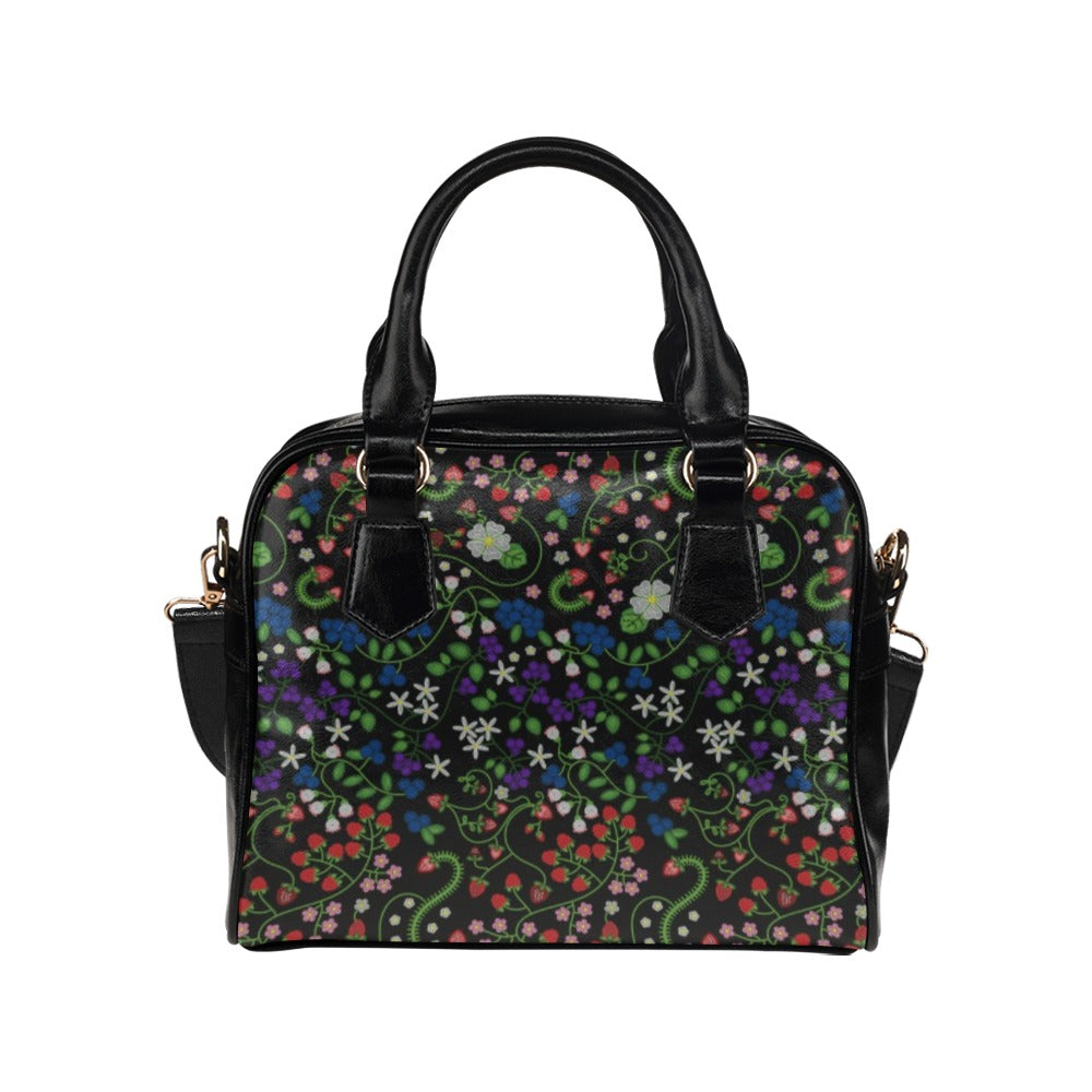 Grandmother Stories Midnight Shoulder Handbag by 49 Dzine