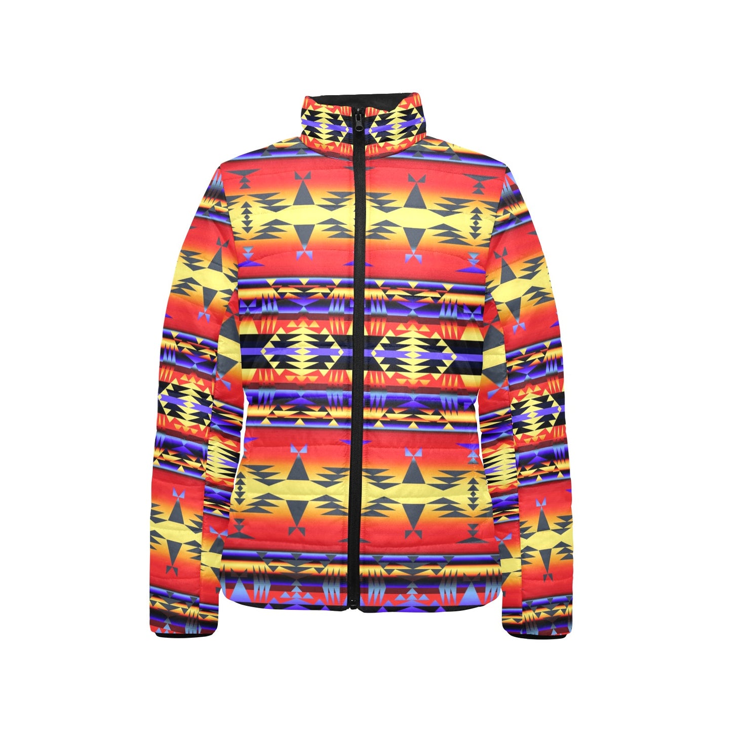 Between The Mountains Stand Collar Jacket