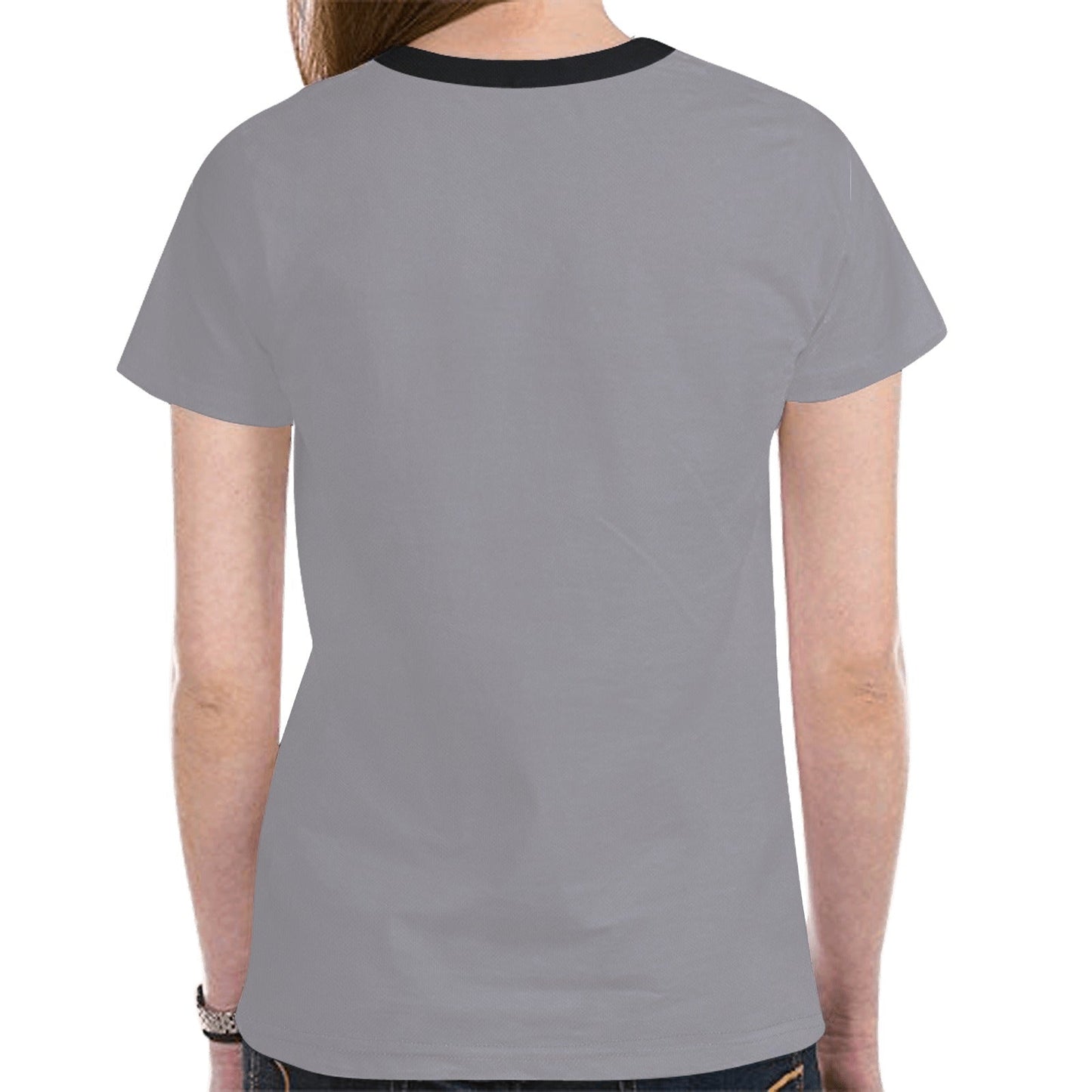 Floral Beaver Spirit Guide Dark Grey Tee