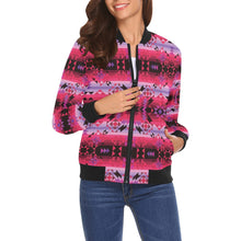 Load image into Gallery viewer, Red Star Bomber Jacket for Women

