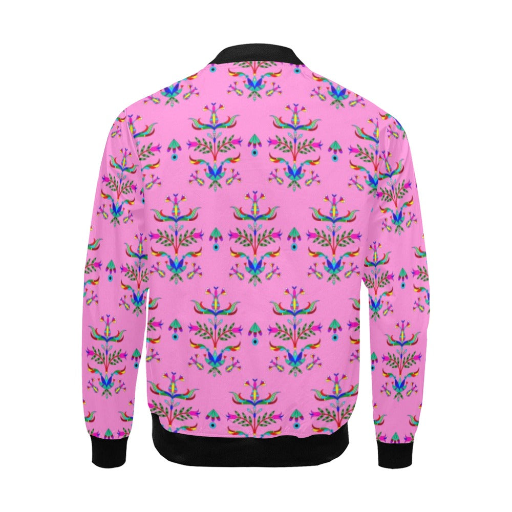 Dakota Damask Cheyenne Pink Bomber Jacket for Men