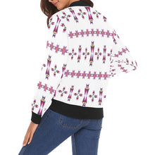 Load image into Gallery viewer, Four Directions Lodge Flurry Bomber Jacket for Women
