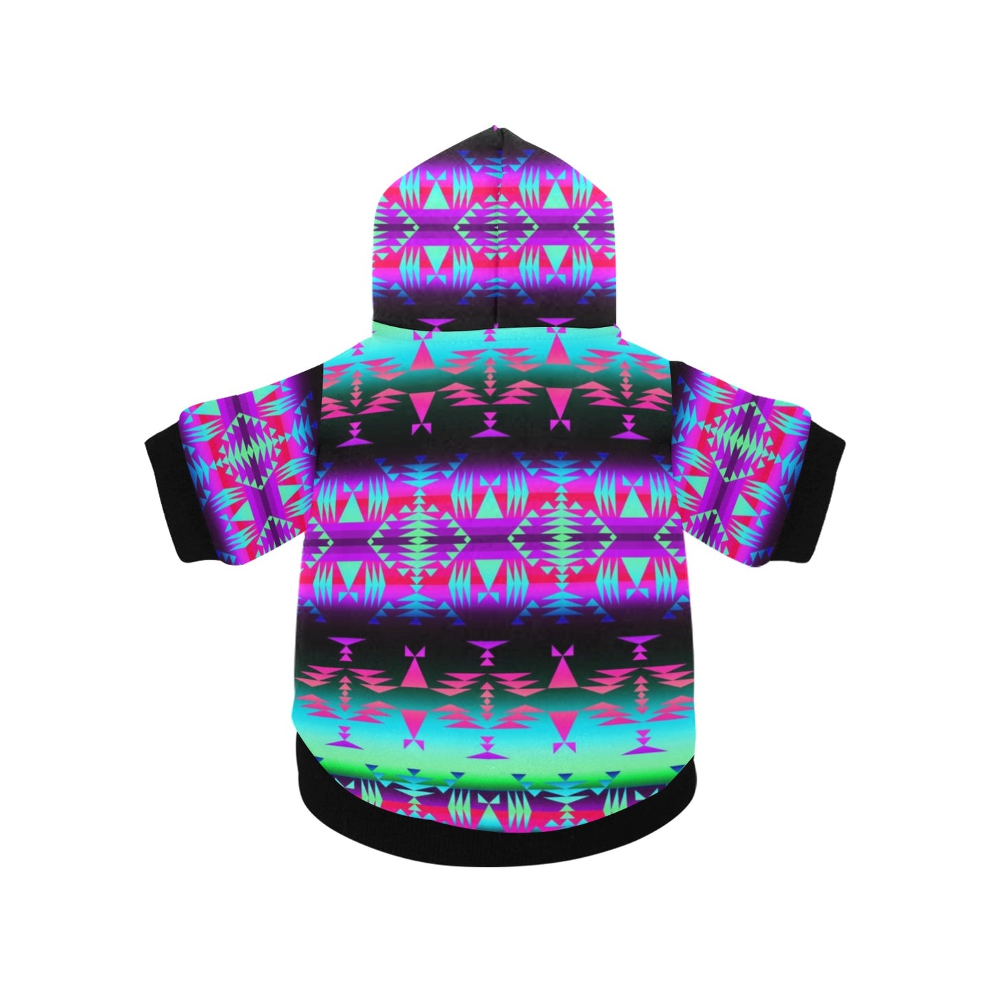 Between the Rocky Mountains Pet Dog Hoodie