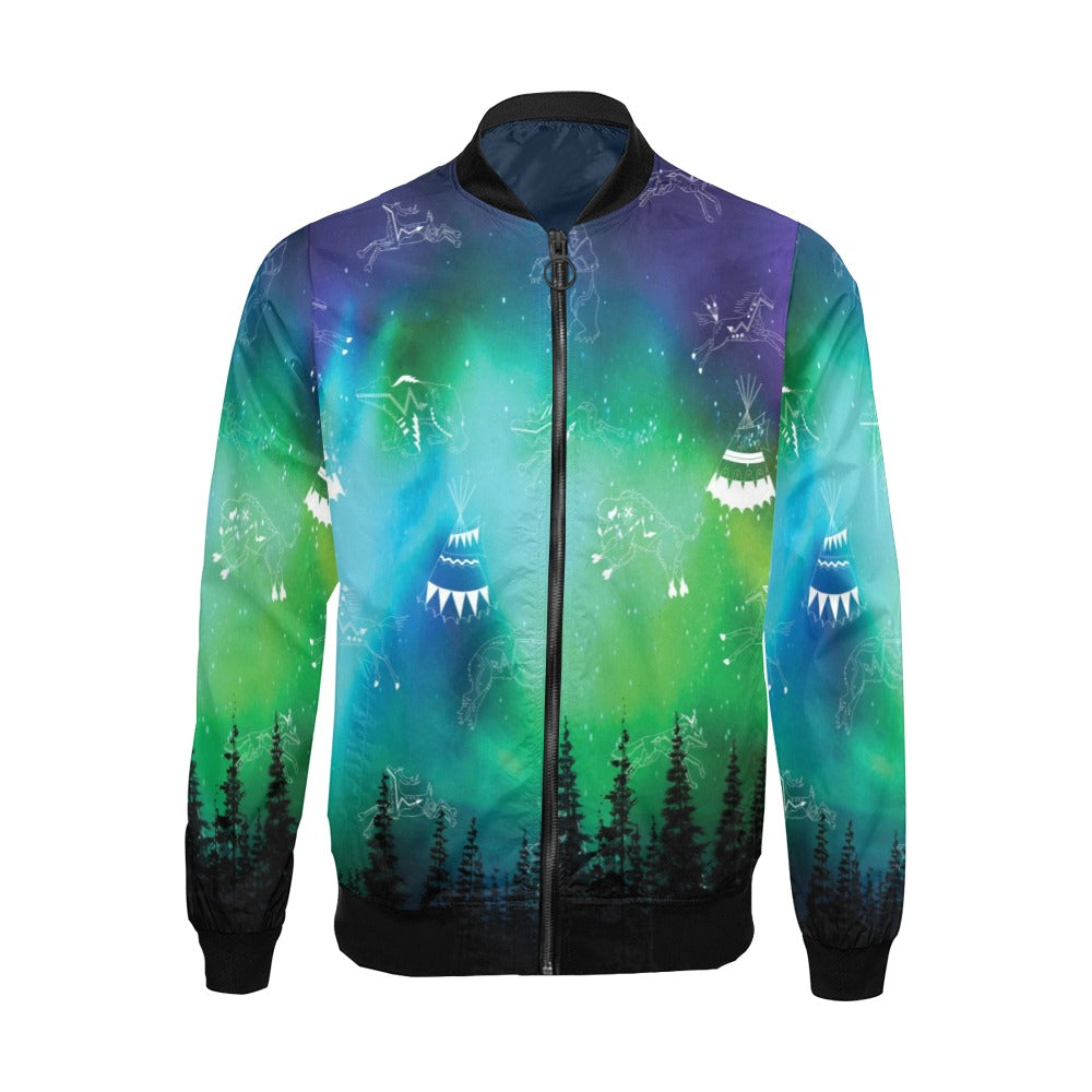 Aurora Medicine Animals Bomber Jacket