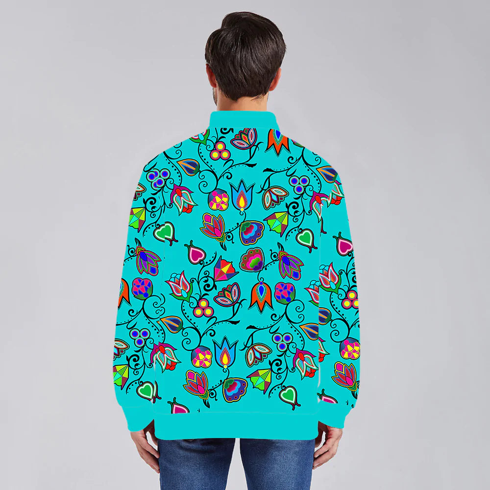 Indigenous Paisley Sky Youth Lightweight Jacket