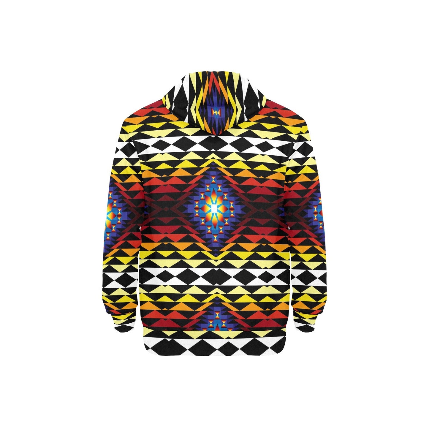 Sunset Blanket Men's Long Sleeve Fleece Hoodie