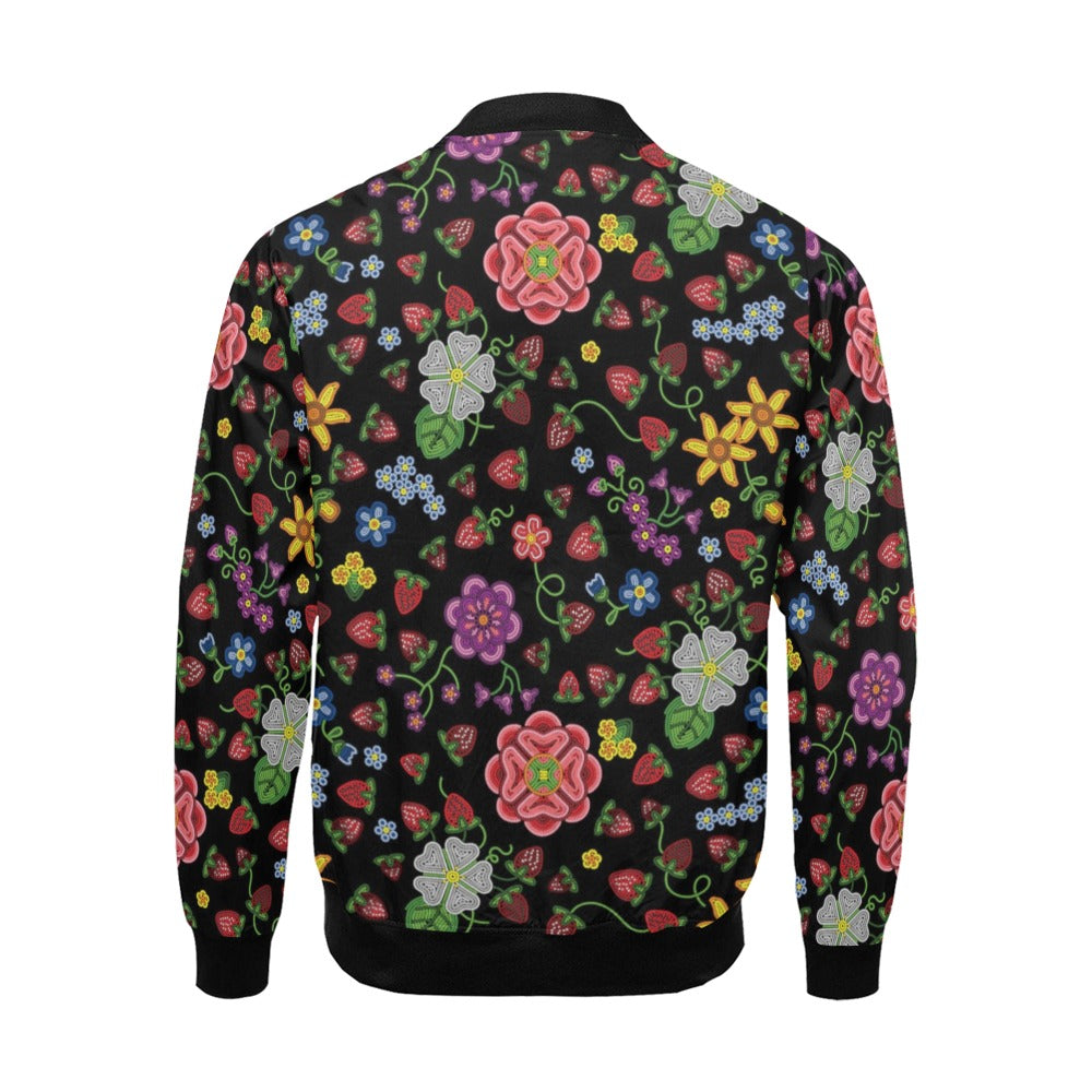 Berry Pop Midnight Bomber Jacket for Men