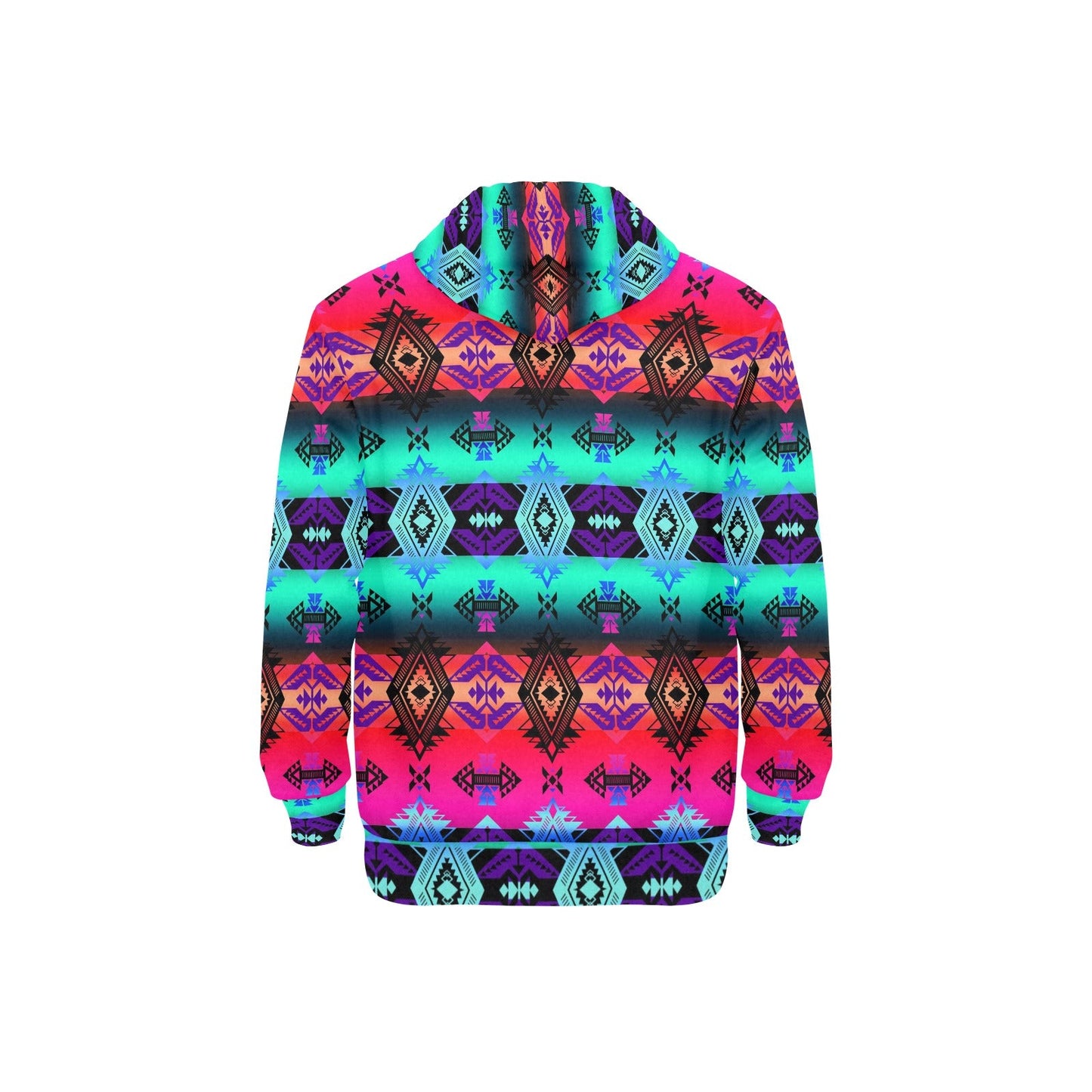 Sovereign Nation Sunrise Men's Long Sleeve Fleece Hoodie