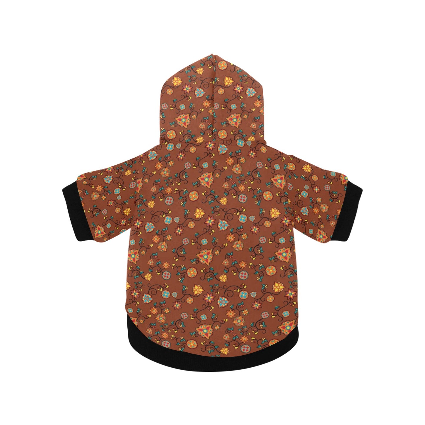 Fire Bloom Shade Pet Dog Hoodie