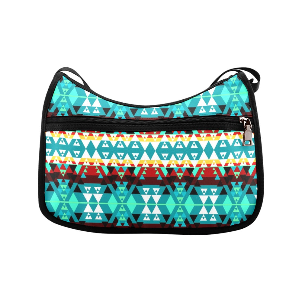 Writing on Stone Wheel Crossbody Bag by 49 Dzine