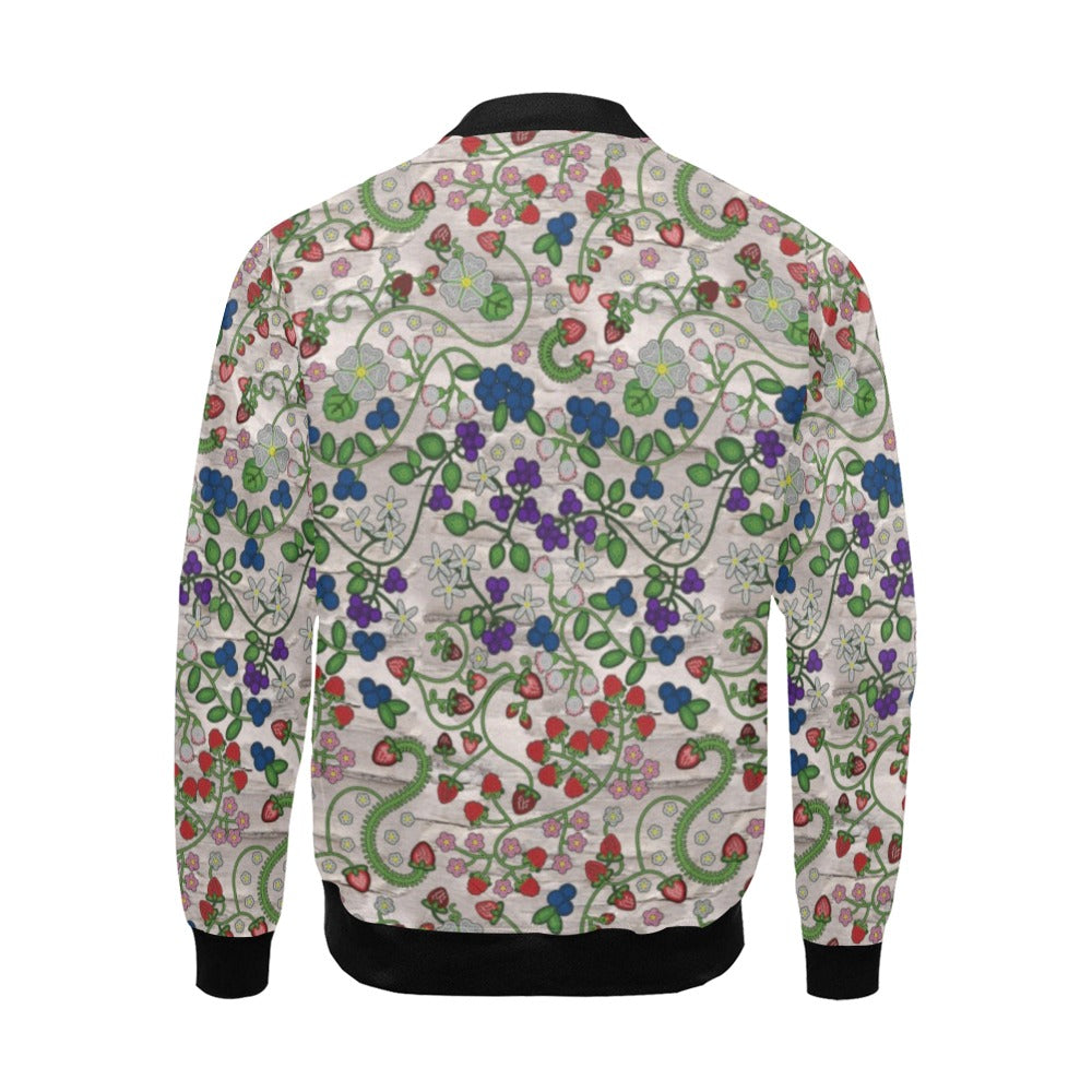 Grandmother Stories Bright Birch Bomber Jacket for Men