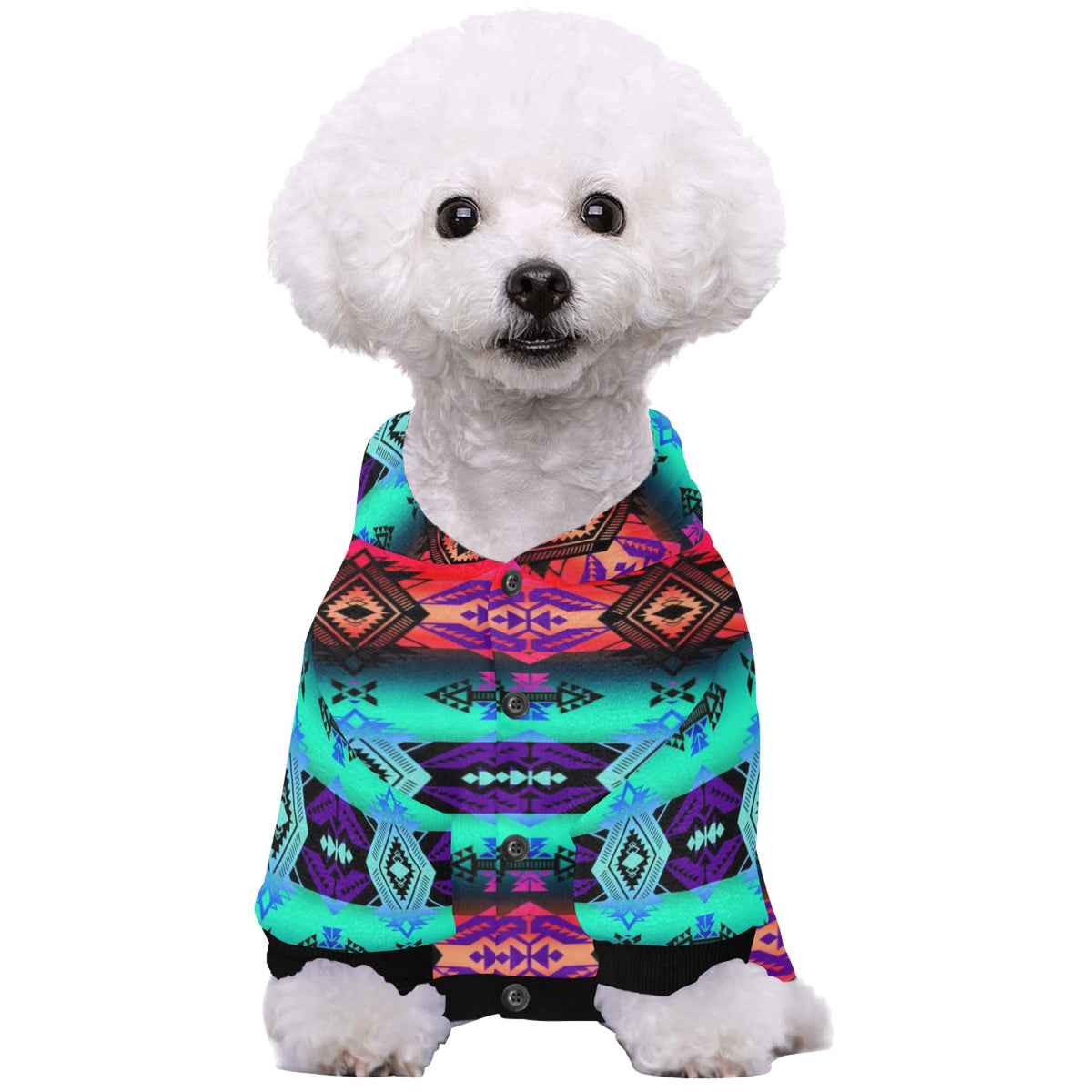 Sovereign Nation Sunrise Pet Hoodie – Pet Apparel by 49 Dzine