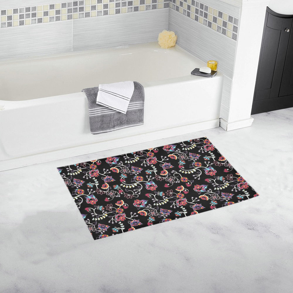 Floral Danseur Bath Rug 16''x 28''