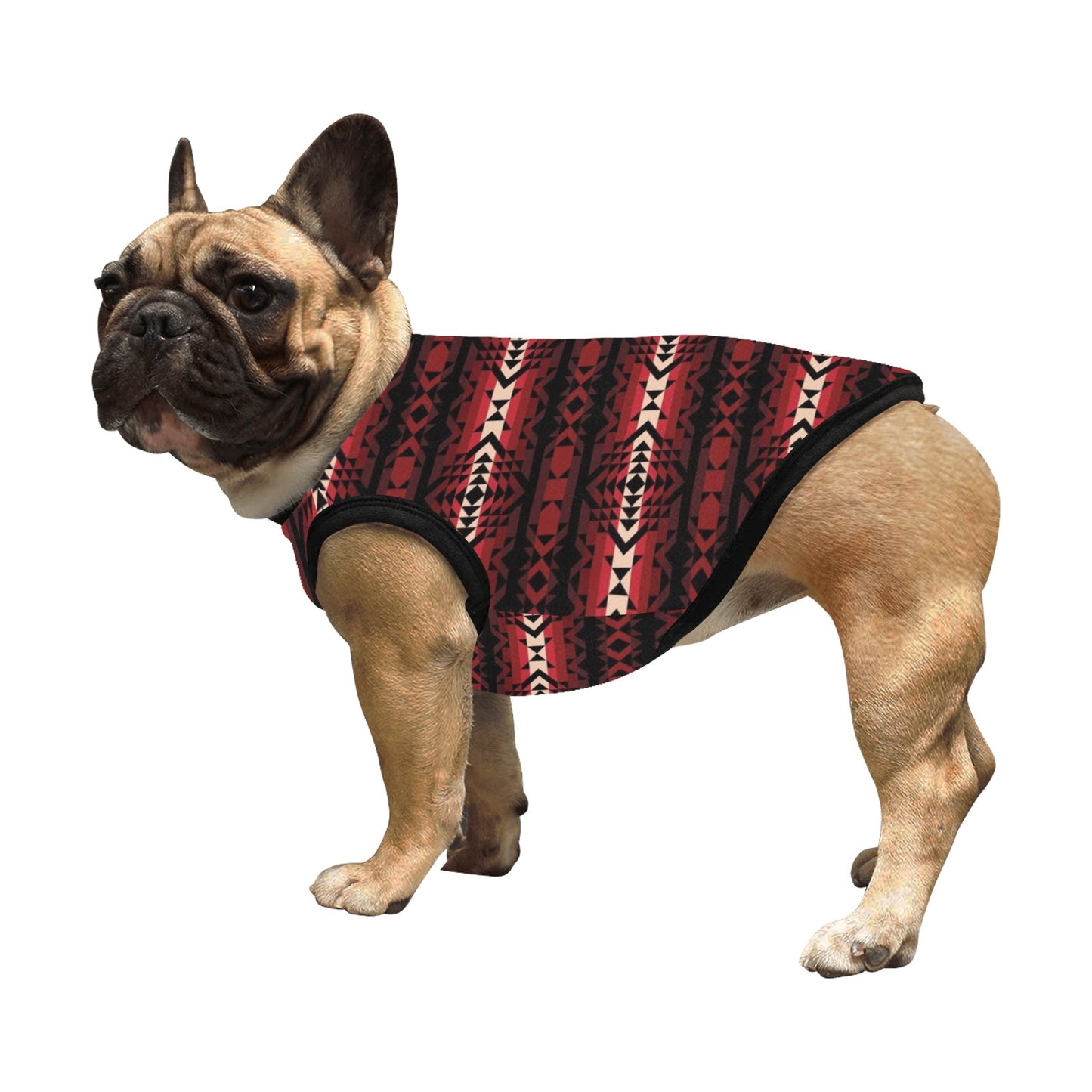 Black Rose Pet Tank Top