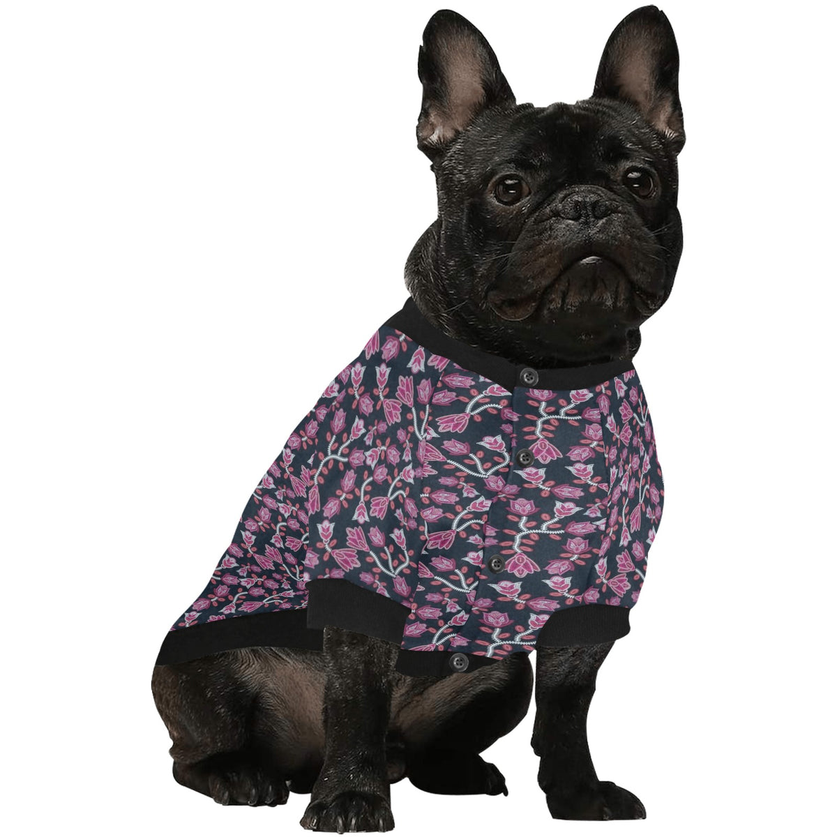 Beaded Pink Pet Shirt – Pet Apparel by 49 Dzine