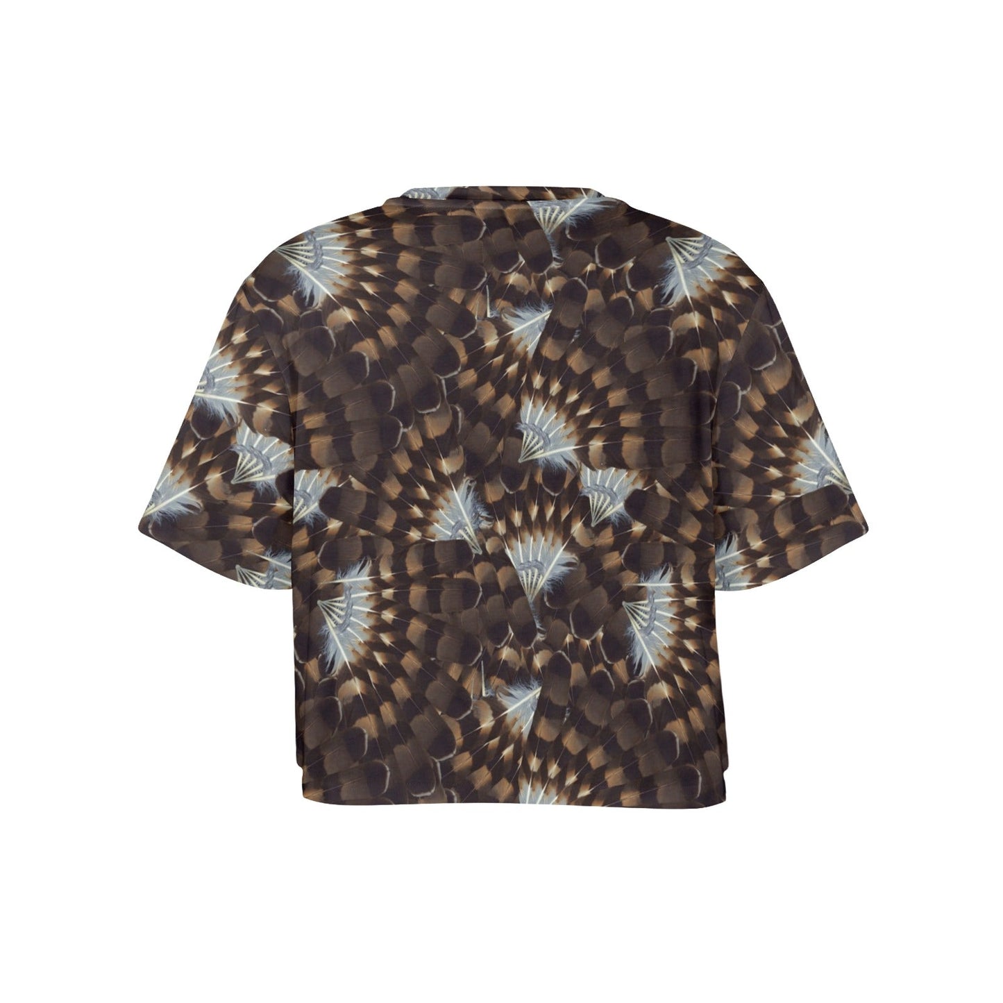 Hawk Feathers Crop Top