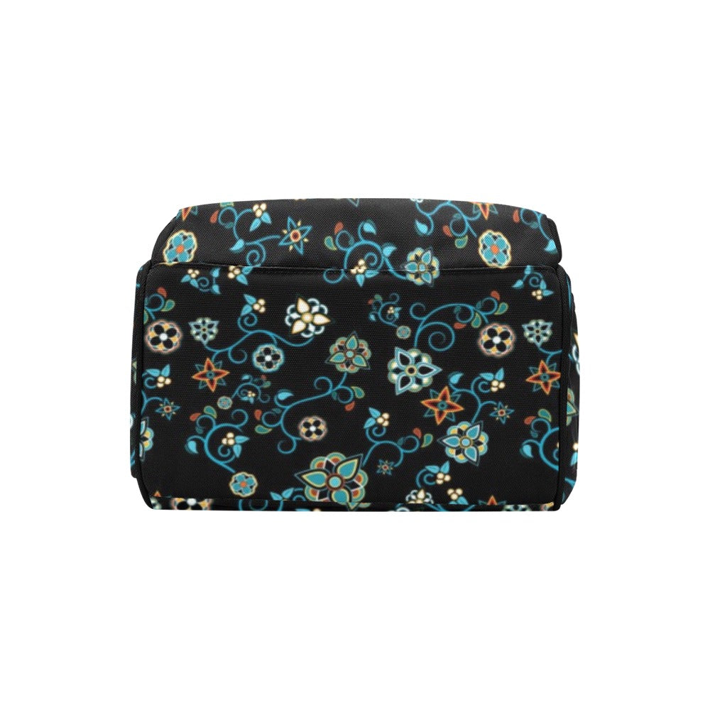 Ocean Bloom Multi-Function Diaper Backpack/Diaper Bag