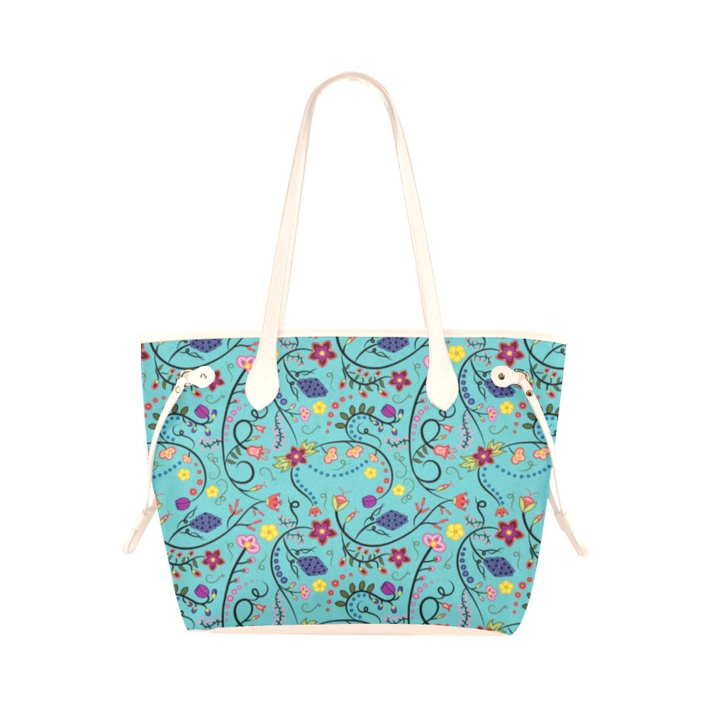Fresh Fleur Clover Canvas Tote
