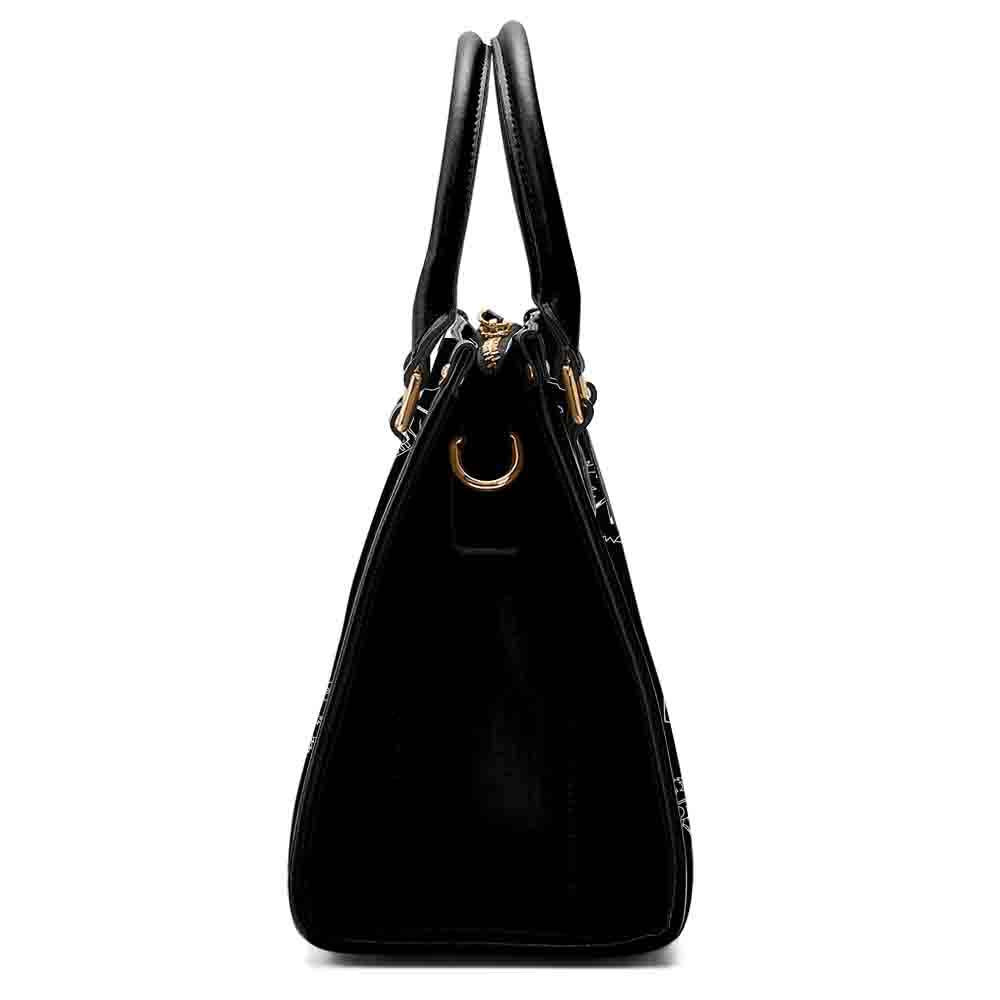 Ledger Dabbles Black Convertible Handbag