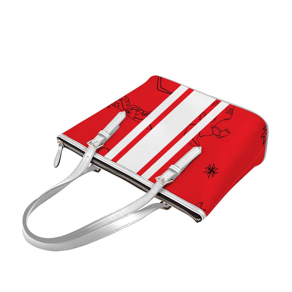 Ledger Dabbles Red Tote