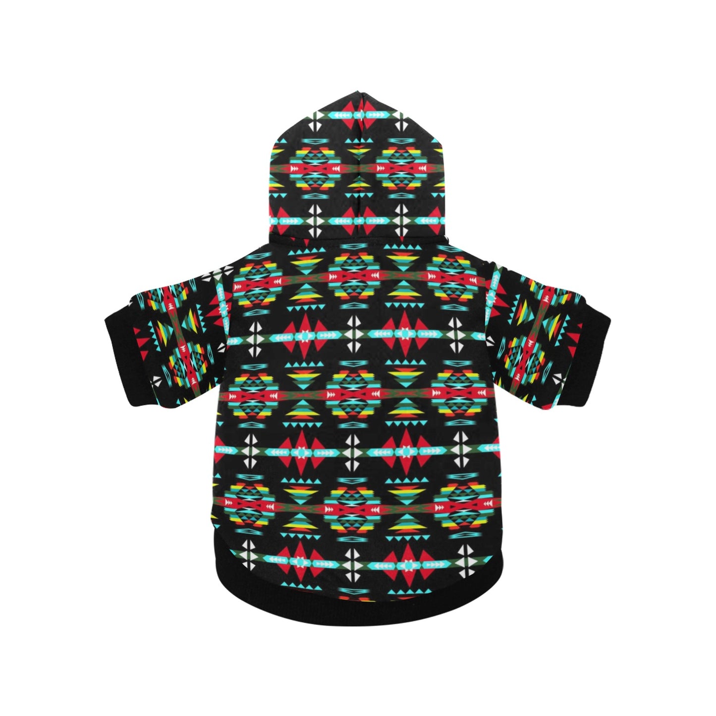 River Trail Sunset Pet Dog Hoodie