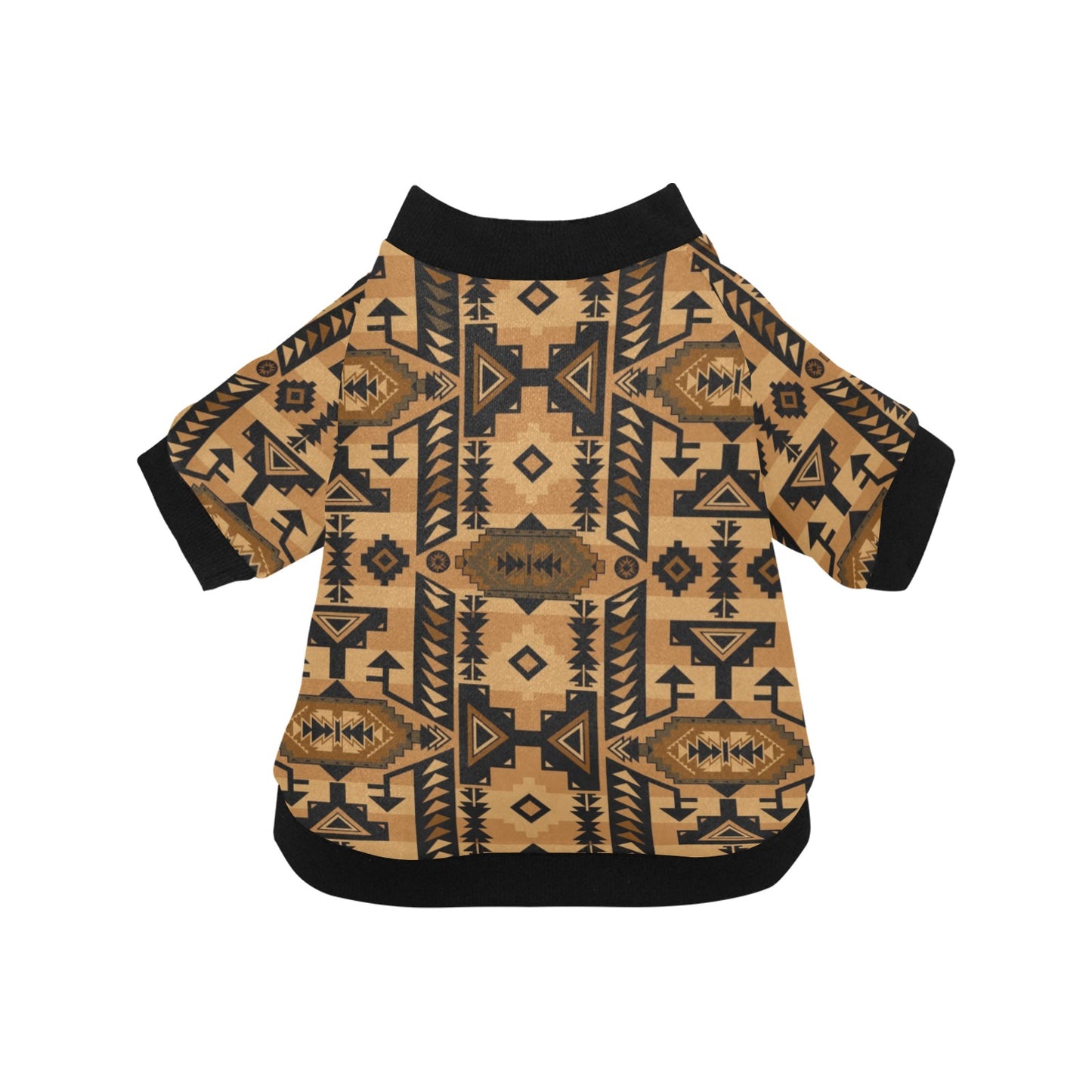 Chiefs Mountain Tan Pet Dog Round Neck Shirt