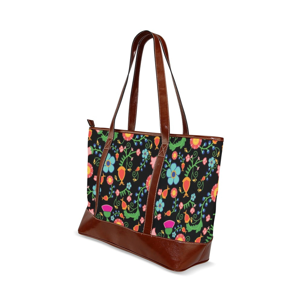 Bee Spring Night Tote Handbag