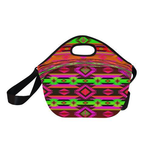 Adobe Afternoon Neoprene Lunch Bag/Large (Model 1669) Neoprene Lunch Bag/Large (1669) e-joyer