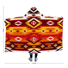 Load image into Gallery viewer, Adobe Fire Hooded Blanket 49 Dzine 

