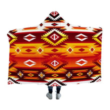 Load image into Gallery viewer, Adobe Fire Hooded Blanket 49 Dzine 

