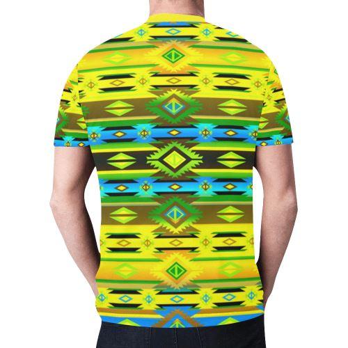 Adobe Midnight New All Over Print T-shirt for Men (Model T45) New All Over Print T-shirt for Men (T45) e-joyer