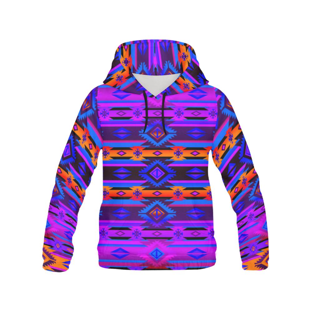 Adobe Morning All Over Print Hoodie for Men (USA Size) (Model H13) All Over Print Hoodie for Men (H13) e-joyer