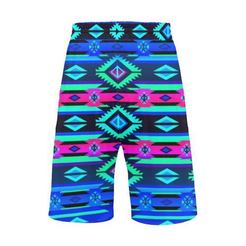 Adobe Sunset Men's All Over Print Casual Shorts (Model L23) Men's Casual Shorts (L23) e-joyer