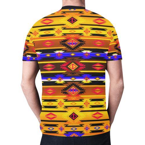 Adobe Sunshine New All Over Print T-shirt for Men (Model T45) New All Over Print T-shirt for Men (T45) e-joyer