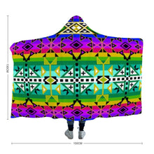 Load image into Gallery viewer, After the Northwest Rain Hooded Blanket 49 Dzine 
