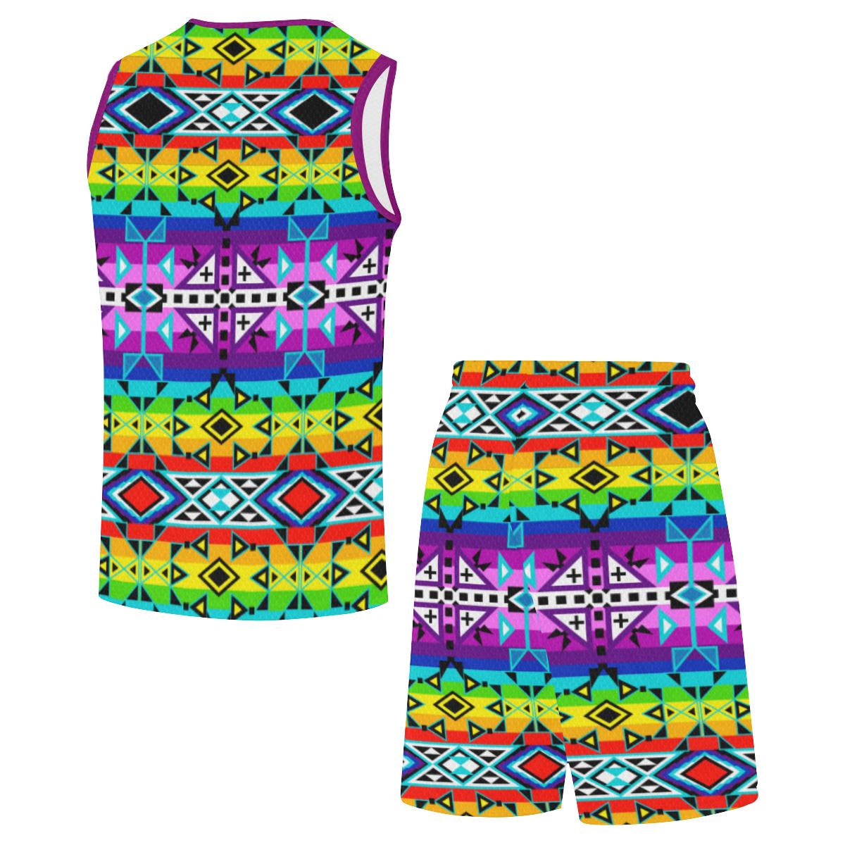 After the Rain All Over Print Basketball Uniform Basketball Uniform e-joyer