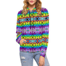 Load image into Gallery viewer, After the Rain All Over Print Hoodie for Women (USA Size) (Model H13) All Over Print Hoodie for Women (H13) e-joyer 
